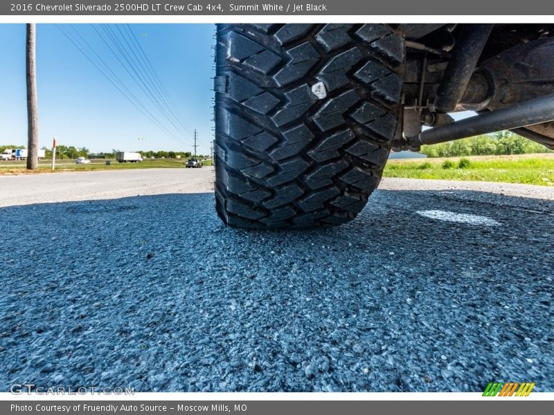 Summit White / Jet Black 2016 Chevrolet Silverado 2500HD LT Crew Cab 4x4