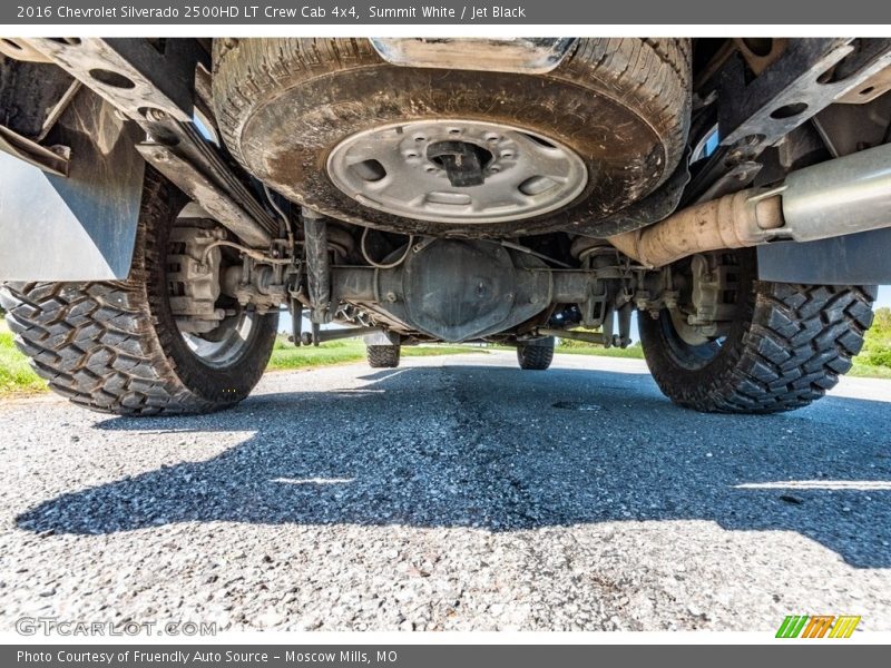 Summit White / Jet Black 2016 Chevrolet Silverado 2500HD LT Crew Cab 4x4