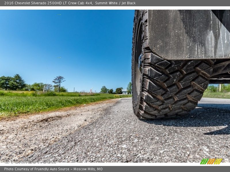 Summit White / Jet Black 2016 Chevrolet Silverado 2500HD LT Crew Cab 4x4