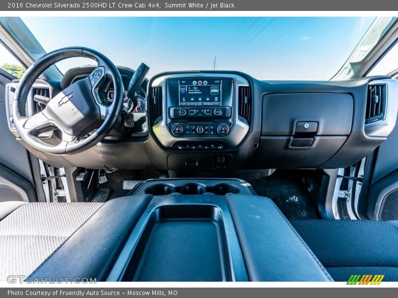 Summit White / Jet Black 2016 Chevrolet Silverado 2500HD LT Crew Cab 4x4
