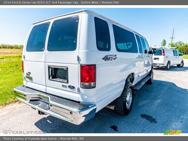 Oxford White / Medium Flint 2014 Ford E-Series Van E350 XLT 4x4 Passenger Van