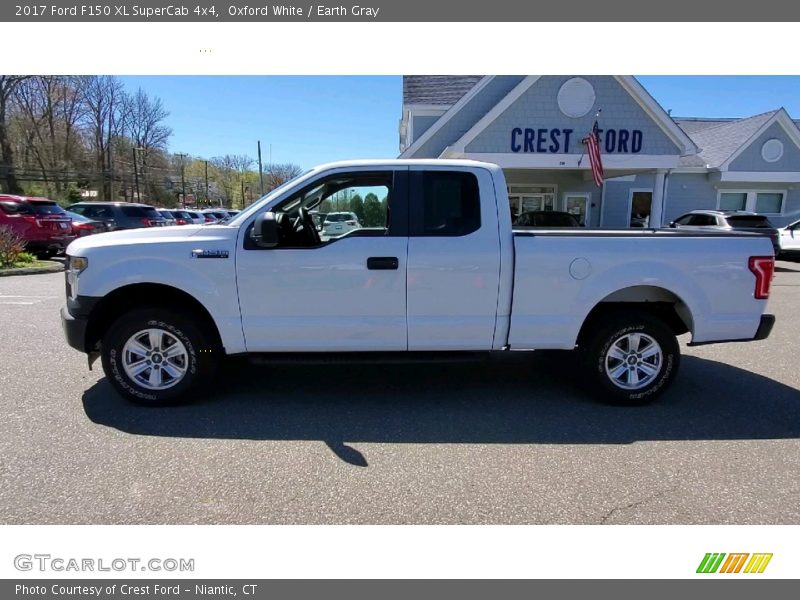 Oxford White / Earth Gray 2017 Ford F150 XL SuperCab 4x4