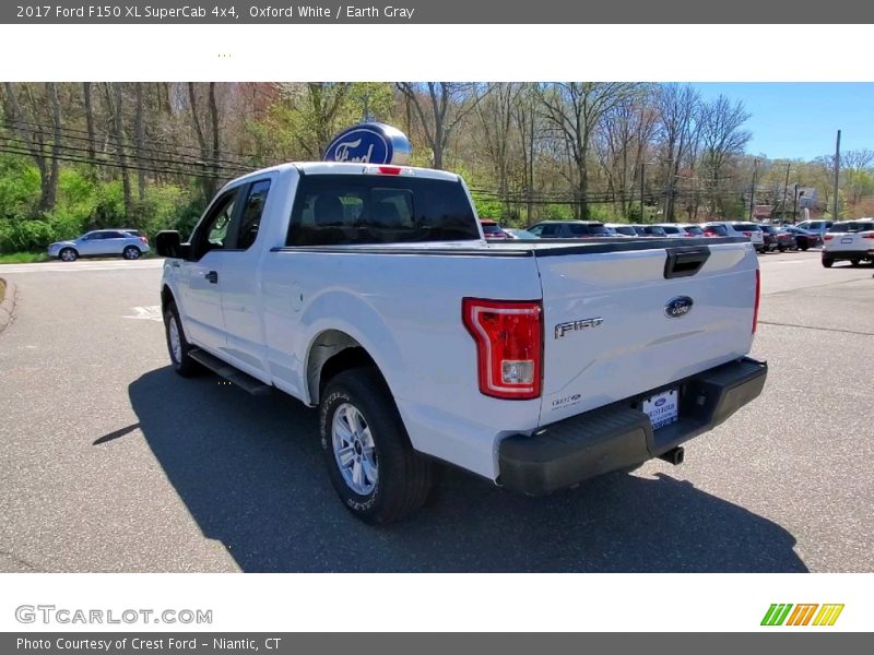 Oxford White / Earth Gray 2017 Ford F150 XL SuperCab 4x4