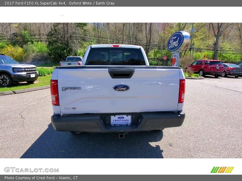 Oxford White / Earth Gray 2017 Ford F150 XL SuperCab 4x4