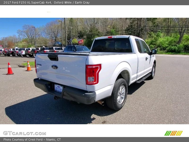 Oxford White / Earth Gray 2017 Ford F150 XL SuperCab 4x4
