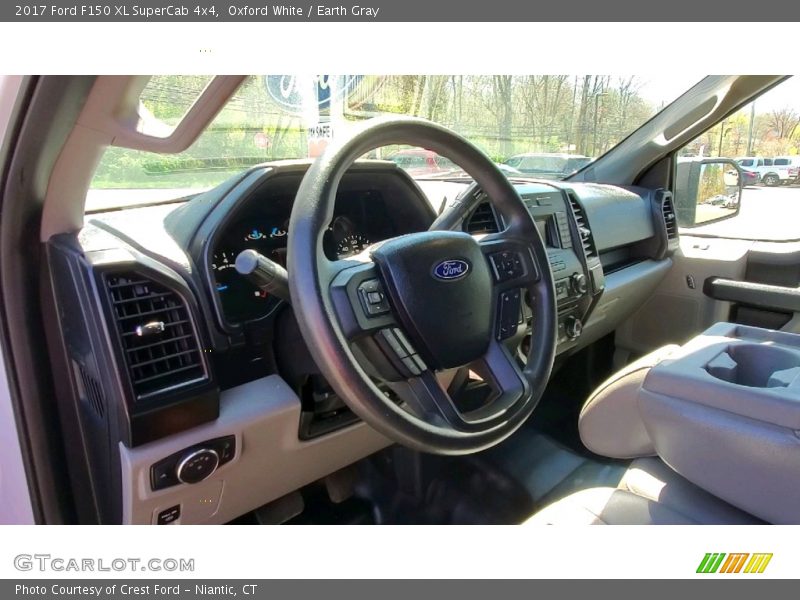 Oxford White / Earth Gray 2017 Ford F150 XL SuperCab 4x4