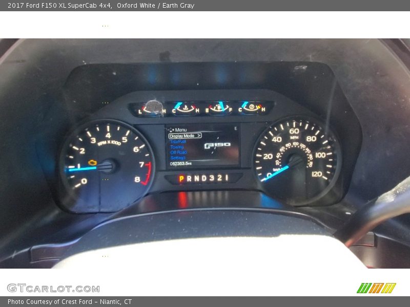 Oxford White / Earth Gray 2017 Ford F150 XL SuperCab 4x4