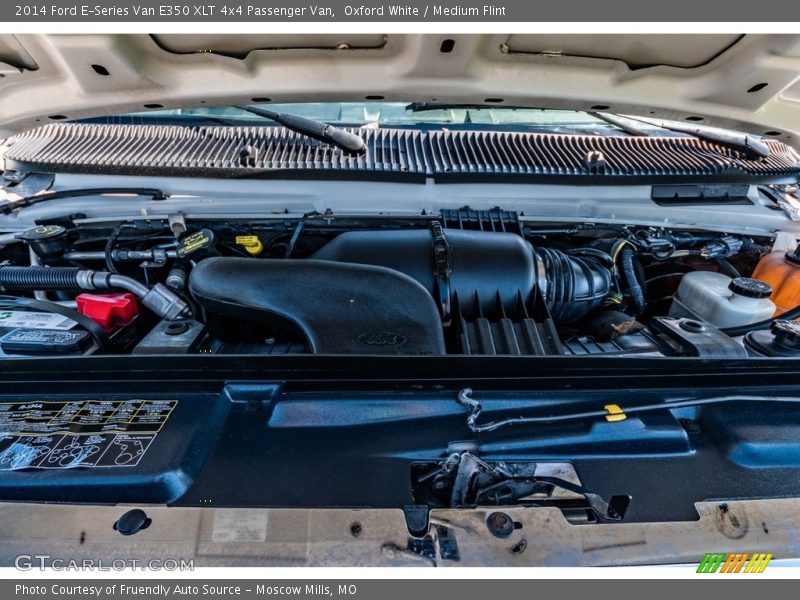 Oxford White / Medium Flint 2014 Ford E-Series Van E350 XLT 4x4 Passenger Van