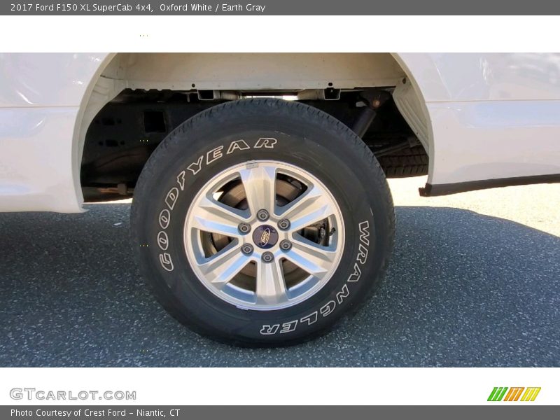 Oxford White / Earth Gray 2017 Ford F150 XL SuperCab 4x4