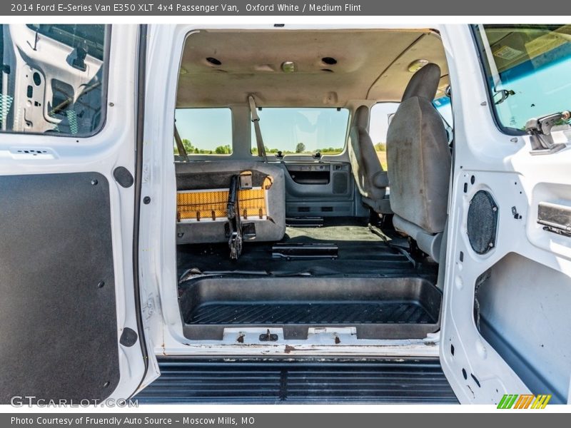 Oxford White / Medium Flint 2014 Ford E-Series Van E350 XLT 4x4 Passenger Van
