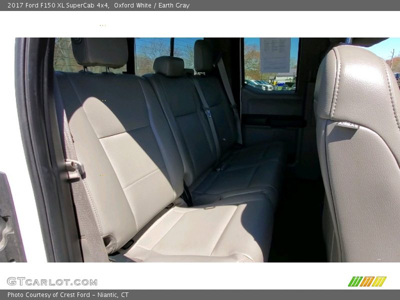 Oxford White / Earth Gray 2017 Ford F150 XL SuperCab 4x4