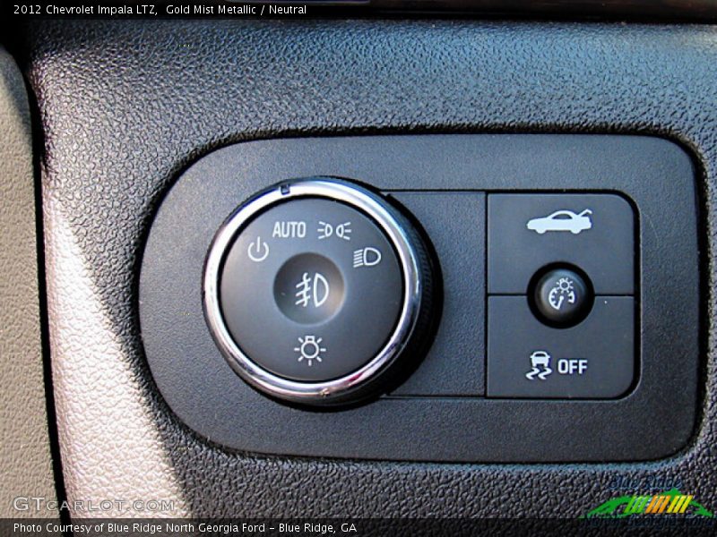 Gold Mist Metallic / Neutral 2012 Chevrolet Impala LTZ