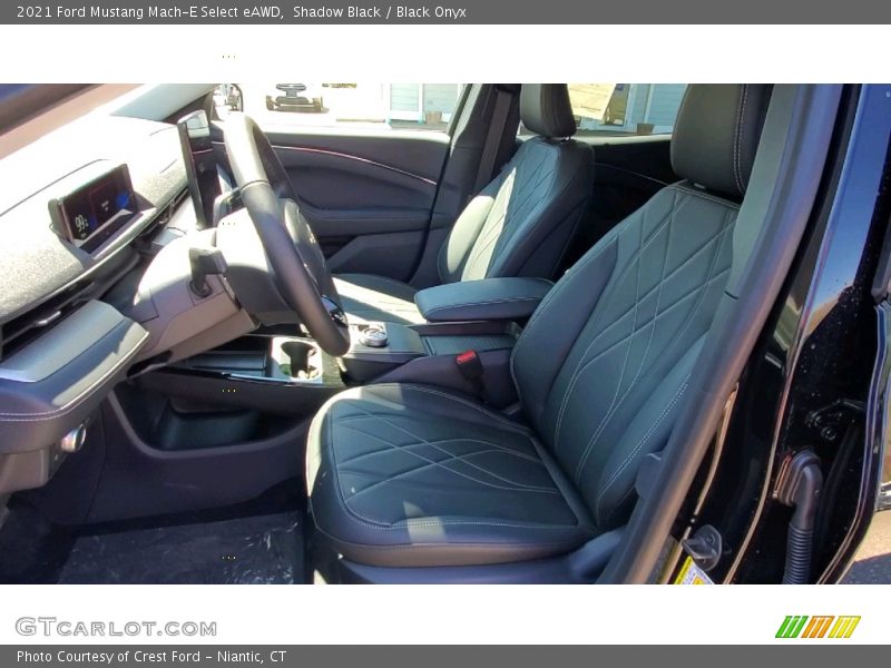 Front Seat of 2021 Mustang Mach-E Select eAWD