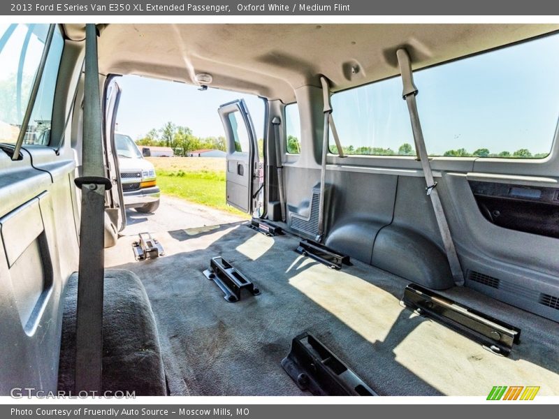 Oxford White / Medium Flint 2013 Ford E Series Van E350 XL Extended Passenger