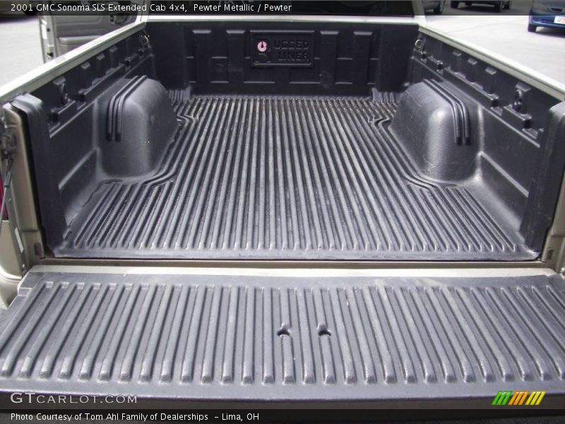 Pewter Metallic / Pewter 2001 GMC Sonoma SLS Extended Cab 4x4