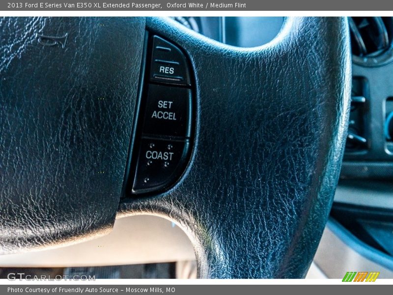 Oxford White / Medium Flint 2013 Ford E Series Van E350 XL Extended Passenger