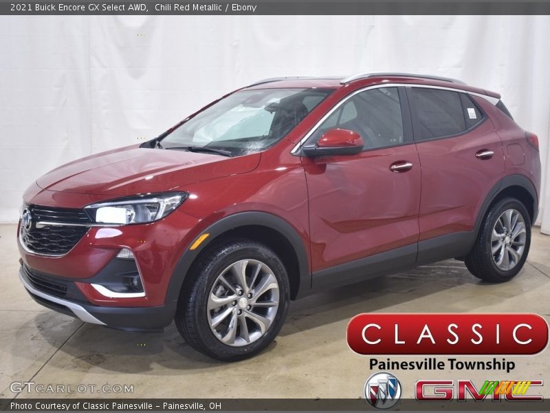 Chili Red Metallic / Ebony 2021 Buick Encore GX Select AWD