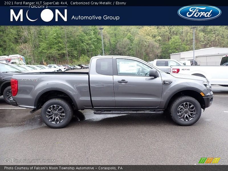 Carbonized Gray Metallic / Ebony 2021 Ford Ranger XLT SuperCab 4x4