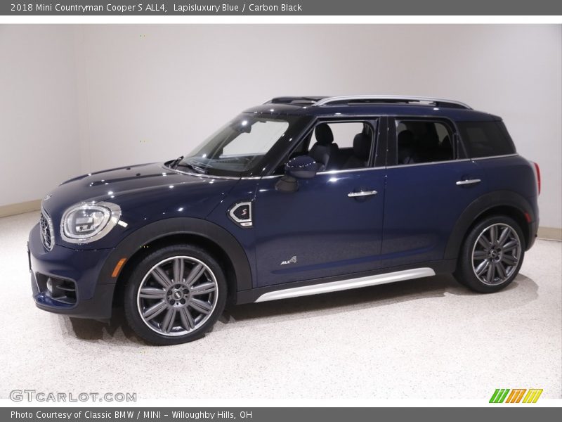 Lapisluxury Blue / Carbon Black 2018 Mini Countryman Cooper S ALL4