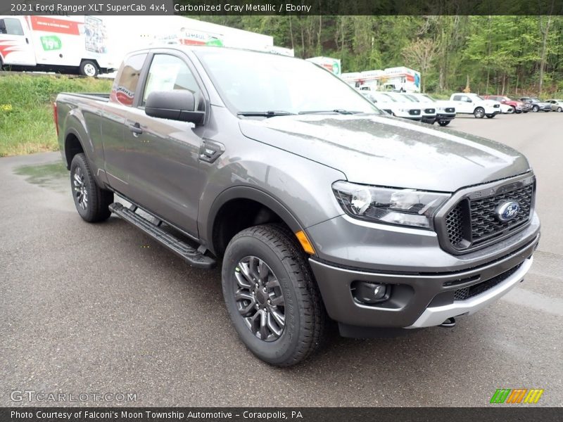 Carbonized Gray Metallic / Ebony 2021 Ford Ranger XLT SuperCab 4x4