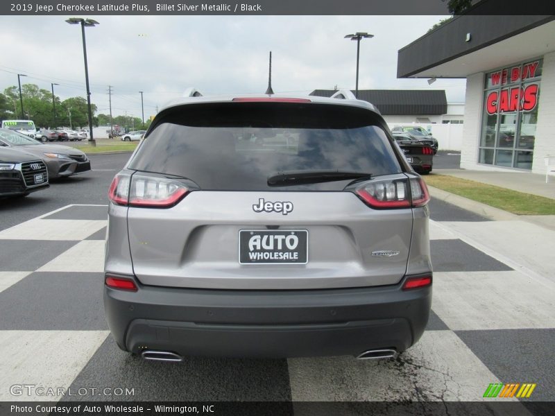 Billet Silver Metallic / Black 2019 Jeep Cherokee Latitude Plus