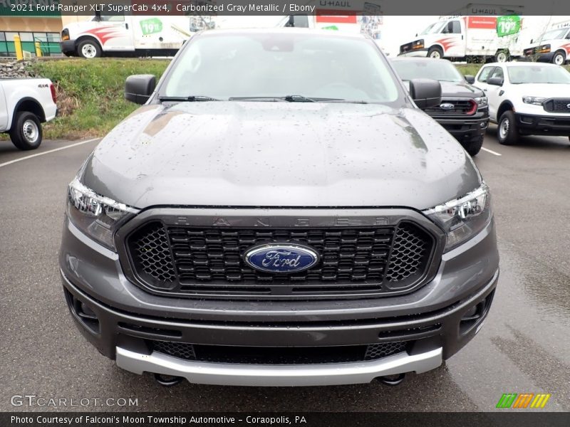 Carbonized Gray Metallic / Ebony 2021 Ford Ranger XLT SuperCab 4x4
