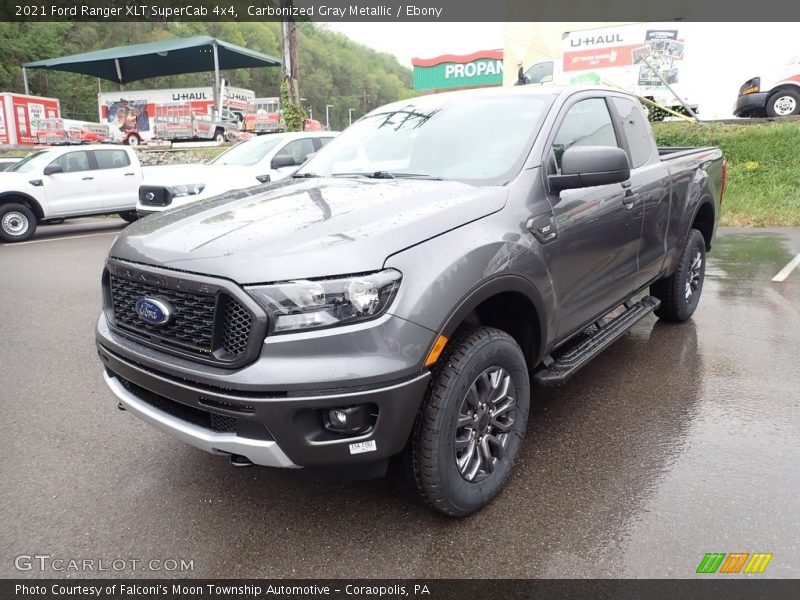 Carbonized Gray Metallic / Ebony 2021 Ford Ranger XLT SuperCab 4x4