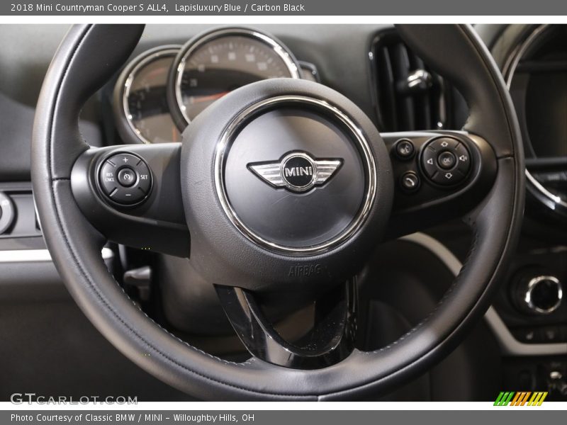 Lapisluxury Blue / Carbon Black 2018 Mini Countryman Cooper S ALL4