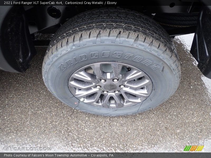 Carbonized Gray Metallic / Ebony 2021 Ford Ranger XLT SuperCab 4x4