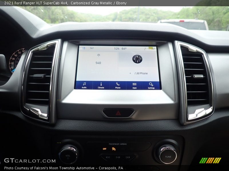 Carbonized Gray Metallic / Ebony 2021 Ford Ranger XLT SuperCab 4x4