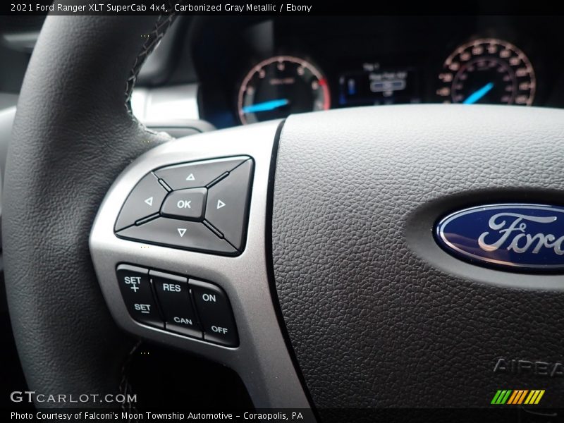 Carbonized Gray Metallic / Ebony 2021 Ford Ranger XLT SuperCab 4x4