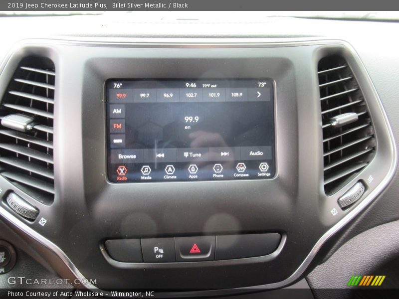 Billet Silver Metallic / Black 2019 Jeep Cherokee Latitude Plus