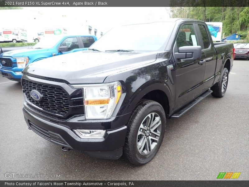 Agate Black / Black 2021 Ford F150 XL SuperCrew 4x4