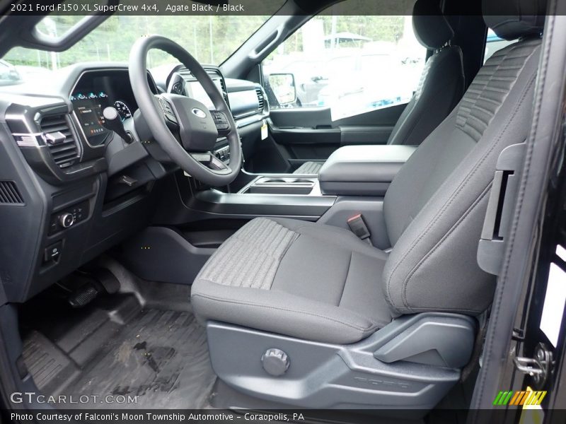 Agate Black / Black 2021 Ford F150 XL SuperCrew 4x4