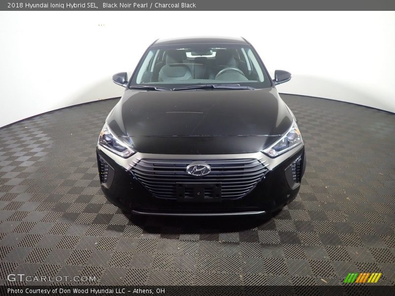 Black Noir Pearl / Charcoal Black 2018 Hyundai Ioniq Hybrid SEL