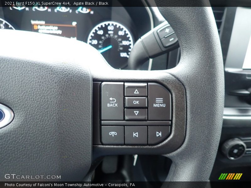 Agate Black / Black 2021 Ford F150 XL SuperCrew 4x4