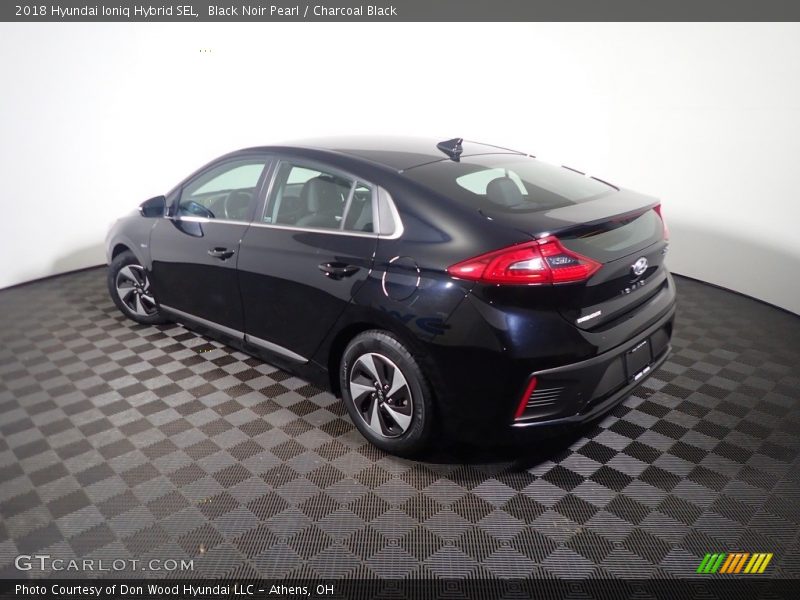 Black Noir Pearl / Charcoal Black 2018 Hyundai Ioniq Hybrid SEL