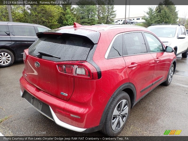 Runway Red / Black 2019 Kia Niro FE Hybrid