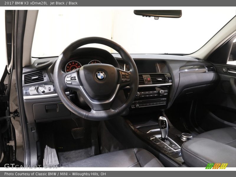 Jet Black / Black 2017 BMW X3 xDrive28i