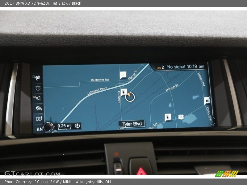 Jet Black / Black 2017 BMW X3 xDrive28i