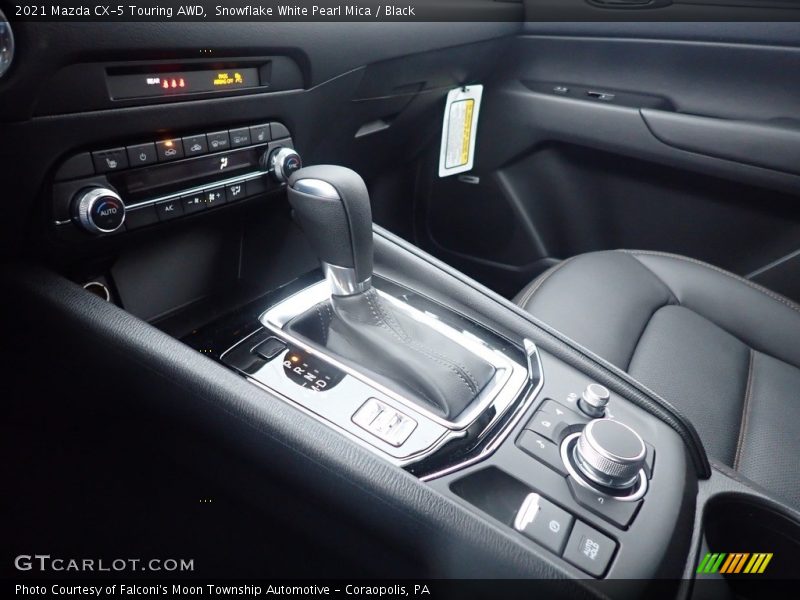 Snowflake White Pearl Mica / Black 2021 Mazda CX-5 Touring AWD