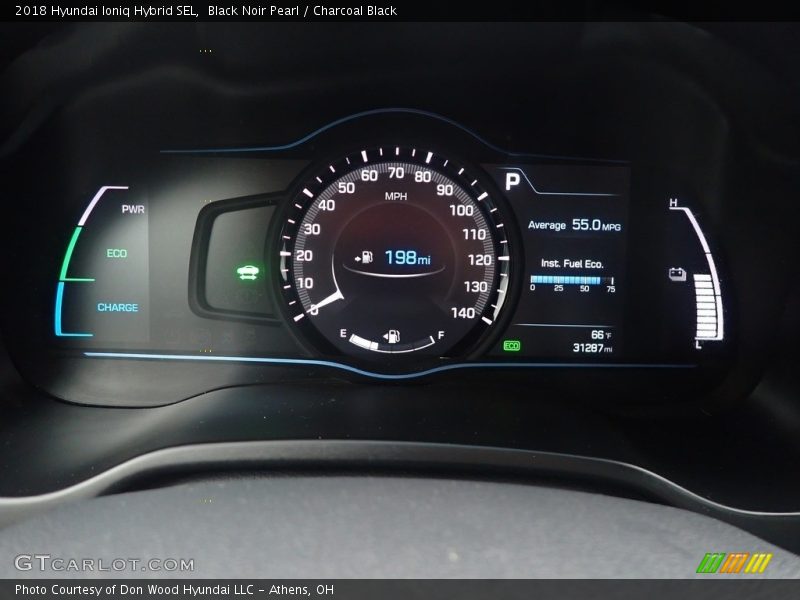  2018 Ioniq Hybrid SEL SEL Gauges