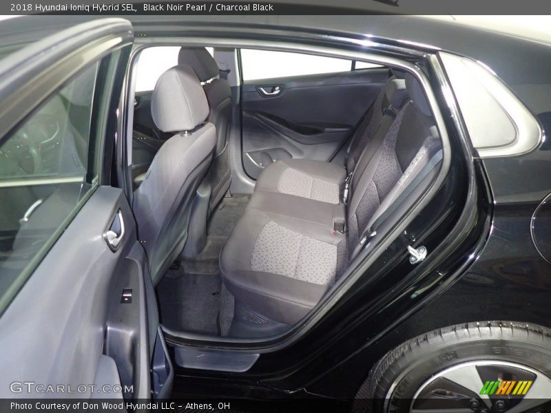 Black Noir Pearl / Charcoal Black 2018 Hyundai Ioniq Hybrid SEL