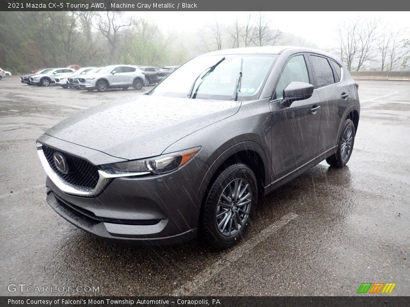 Machine Gray Metallic / Black 2021 Mazda CX-5 Touring AWD
