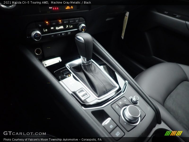 Machine Gray Metallic / Black 2021 Mazda CX-5 Touring AWD