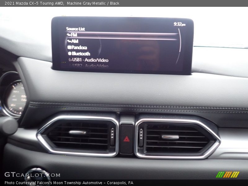 Machine Gray Metallic / Black 2021 Mazda CX-5 Touring AWD