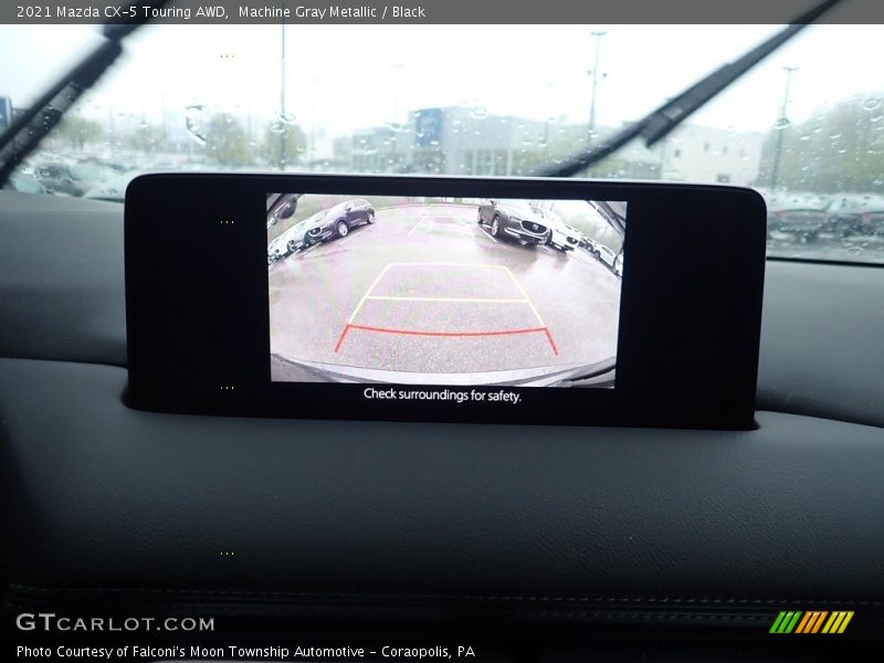 Machine Gray Metallic / Black 2021 Mazda CX-5 Touring AWD