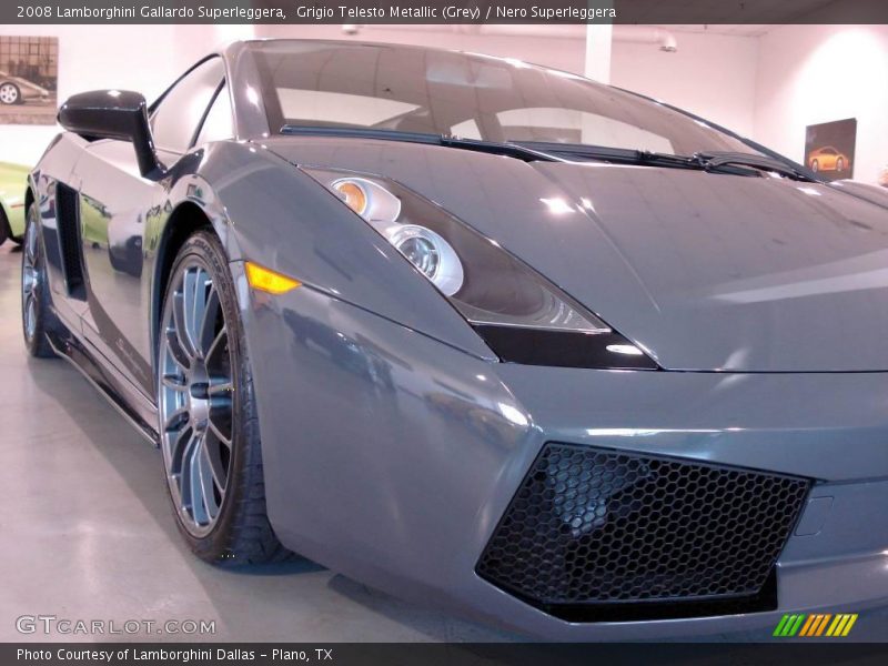 Grigio Telesto Metallic (Grey) / Nero Superleggera 2008 Lamborghini Gallardo Superleggera
