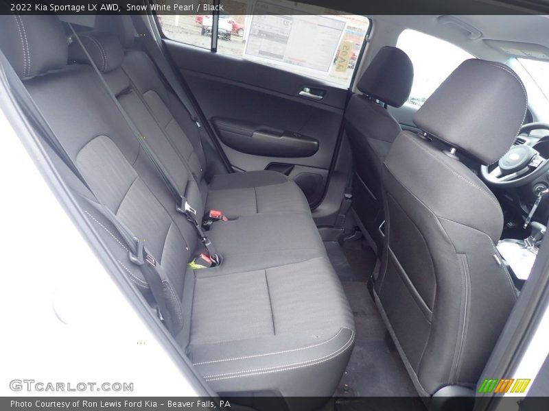 Rear Seat of 2022 Sportage LX AWD