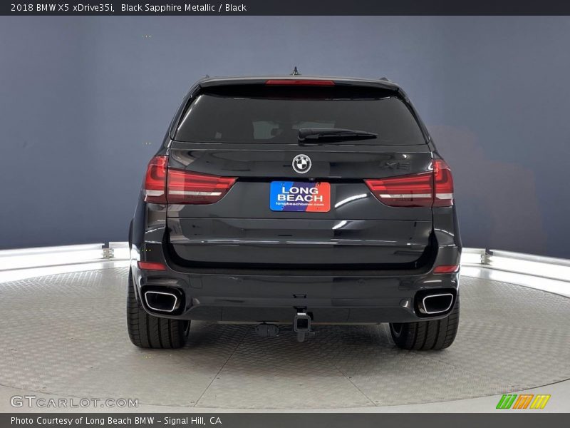 Black Sapphire Metallic / Black 2018 BMW X5 xDrive35i